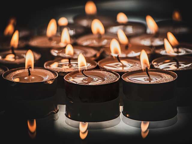 Candlelight concert at Cité du Train