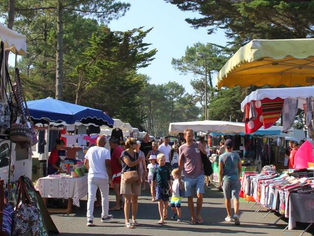 Marché saisonnier de Seignosse Océan