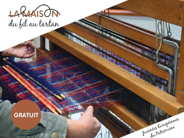 Démonstration de tissage