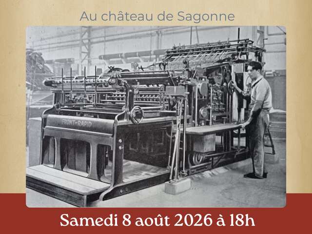 Conférence « Saint-Amand, une passion de l’impression »
