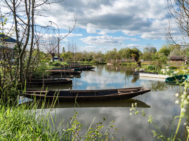 Les Marais de Bourges en barque