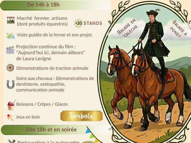 Ferme du cheval de trait - Journée portes ouvertes