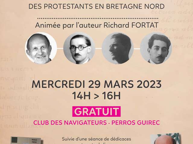 Conférence - Résistance: des protestants en Bretagne Nord