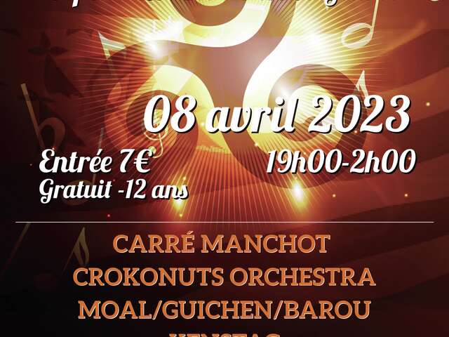 Fest-Noz organisé par le collège des 7 îles.