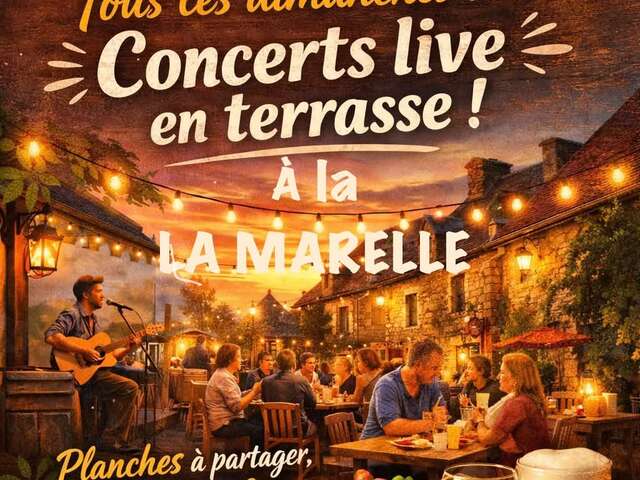 Les apéros-concert à la Marelle