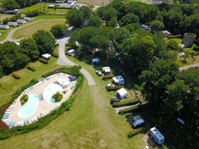 Aire du camping du Balcon de la Baie
