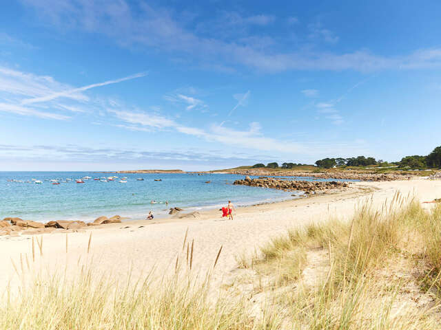 Plage du Port, Landrellec
