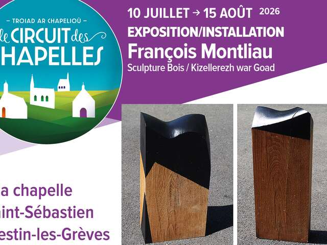 François Montliau | Sculpture Bois  - Circuit des Chapelles