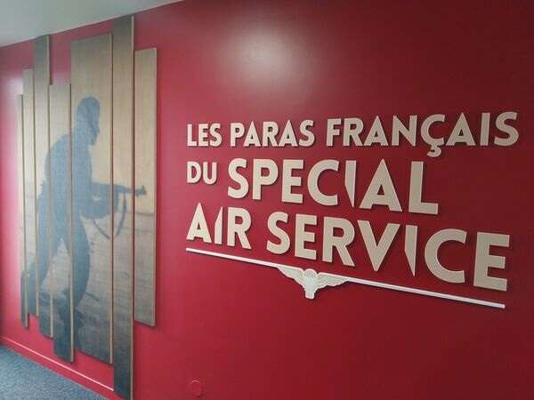 Visite accompagnée "Les paras français du Special Air Service"