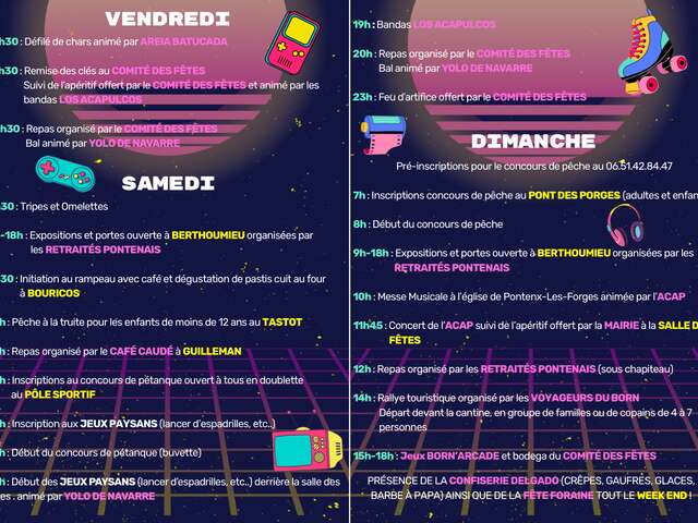 Fêtes  locale  A ANNULER