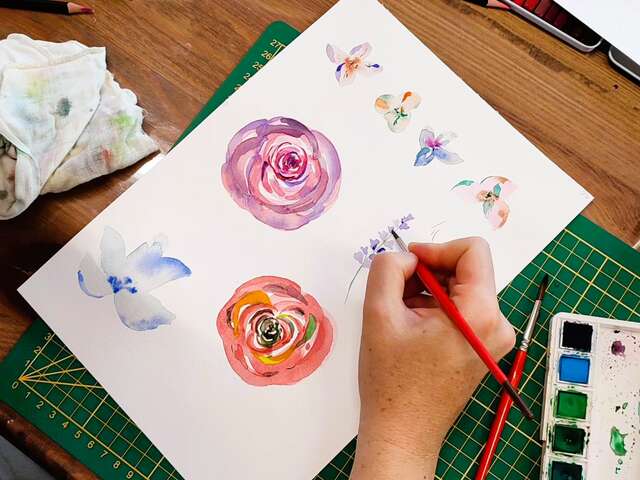 Atelier d'initiation à l'aquarelle