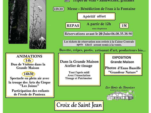 Fête de la Saint Jean Baptiste