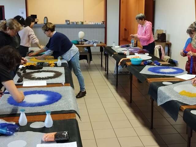 Ateliers découverte Lainamac aux Journées de la laine