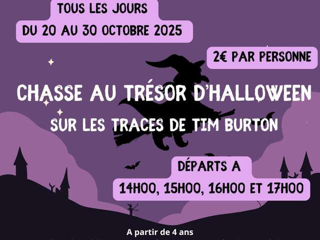 Chasse au trésor d'Halloween