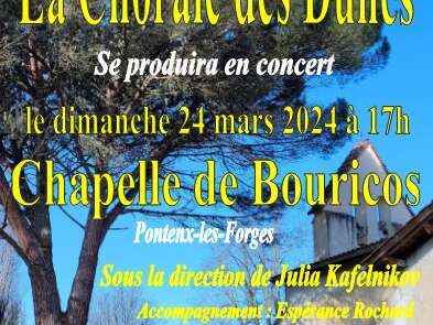 Concert de la chorale des dunes