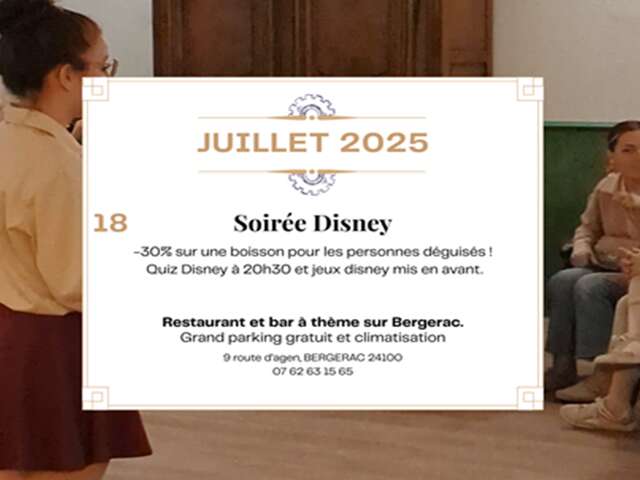 Soirée Disney | Ludik Factory