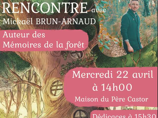 Rencontre avec Mickaël Brun-Arnaud, (célèbre) auteur des Mémoires de la forêt