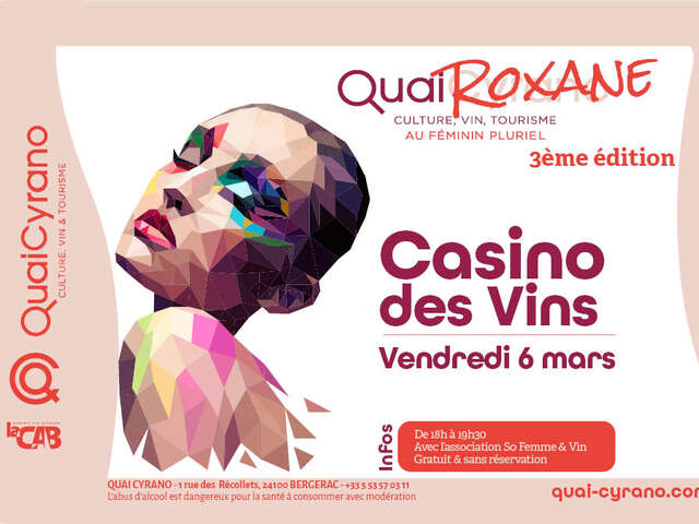 Quai Roxane : casino des Vins