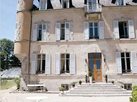 Le Château de St Maurice-près-Crocq : Le Grand clos