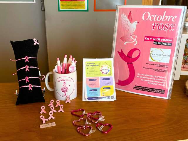 Octobre rose - Boutique Aux P'tites Emplettes