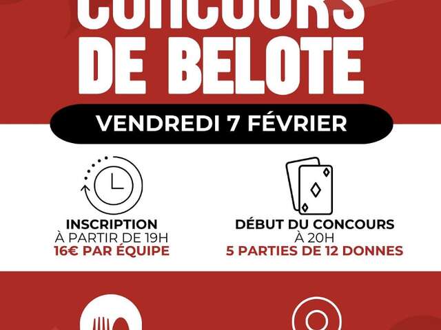 Concours de belote