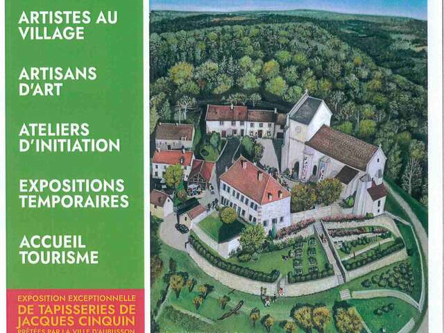 EXPOSITIONS DE JACQUES CINQUIN, SARAH LATHAM ET TAPISSERIES : COULEURS EN NIGREMONT