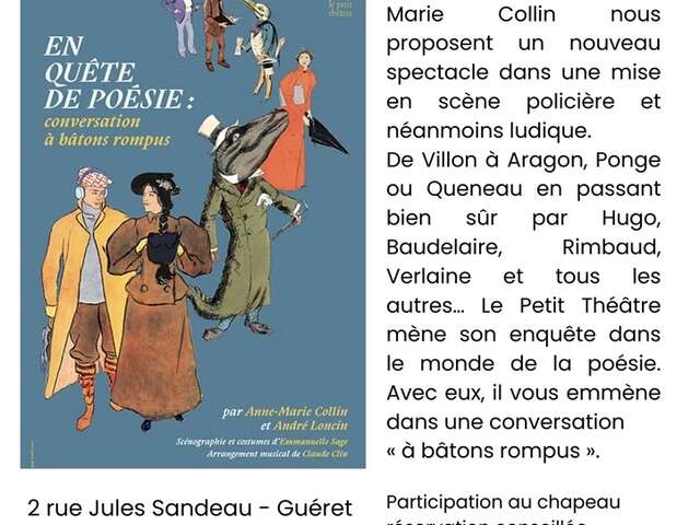 Printemps des Poètes : "En quête de poésie"