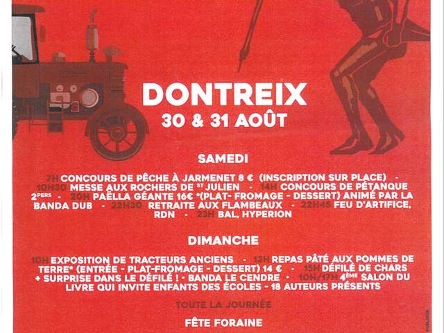 Fête Patronale de St Julien à Dontreix