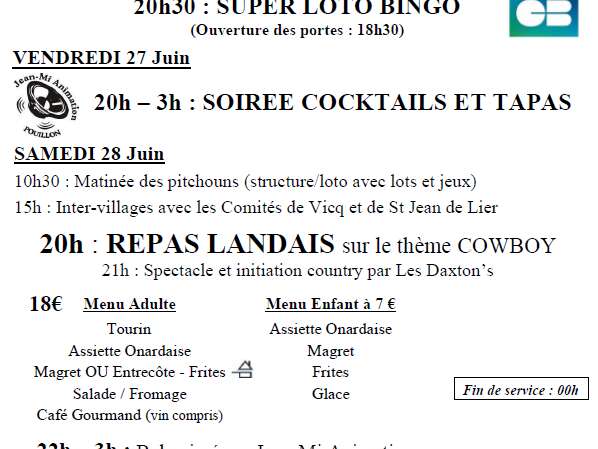 Fêtes Patronales d'Onard