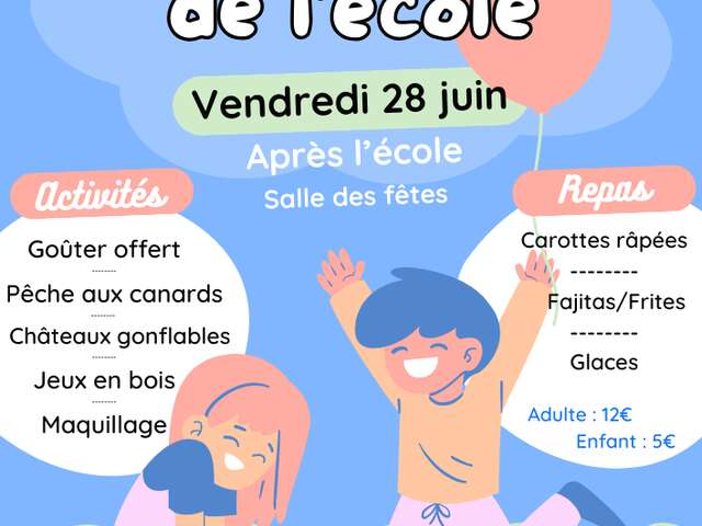 Kermesse de l'école de PONTENX-LES-FORGES