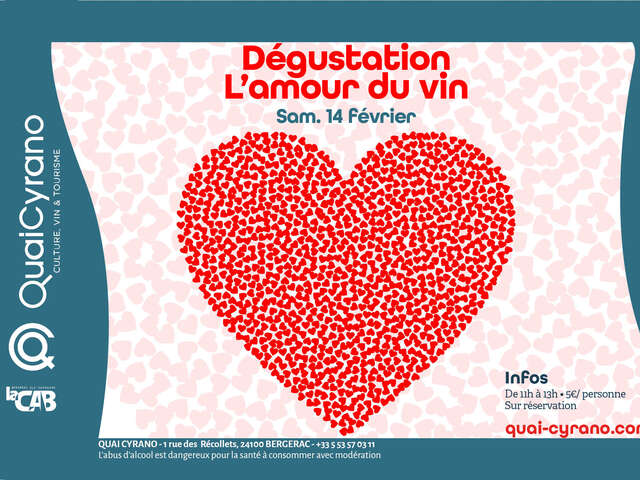 Dégustation : L’amour du vin