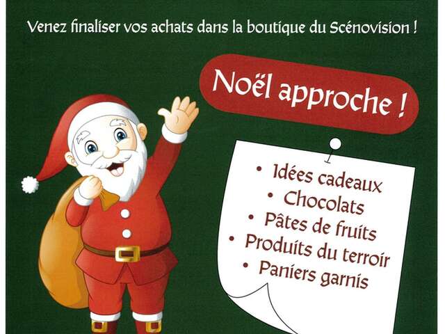 Boutique de Noël au Scénovision