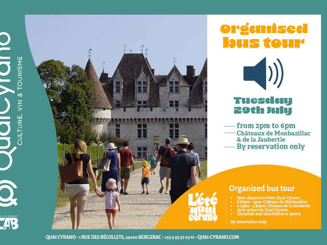 Organised bus tour