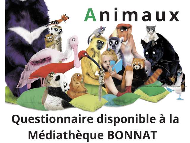Défi Quiz Animaux : Partir en Livre