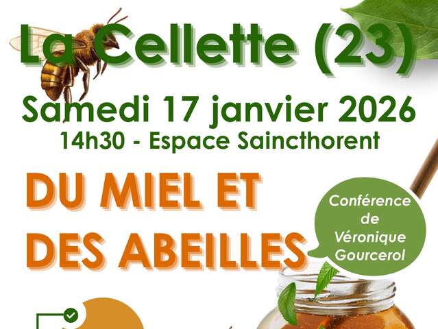 Conférence du miel et des abeilles
