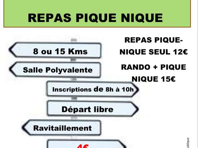Randonnée pédestre et pique-nique