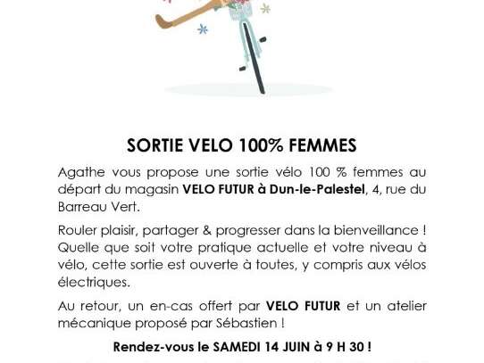 Sortie vélo 100% femme