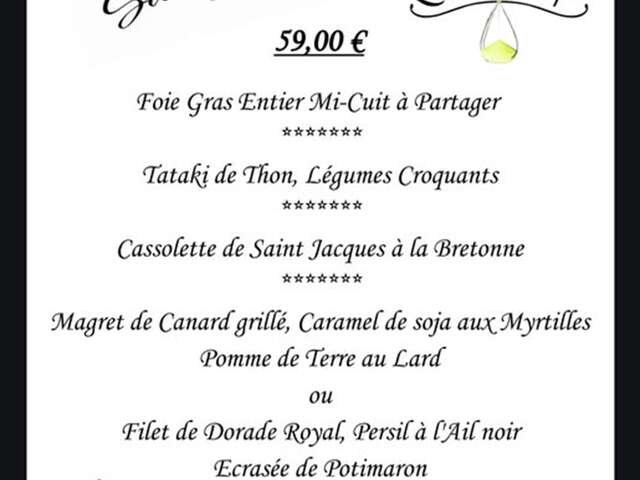 Menus de Saint-Valentin au Fil du Temps