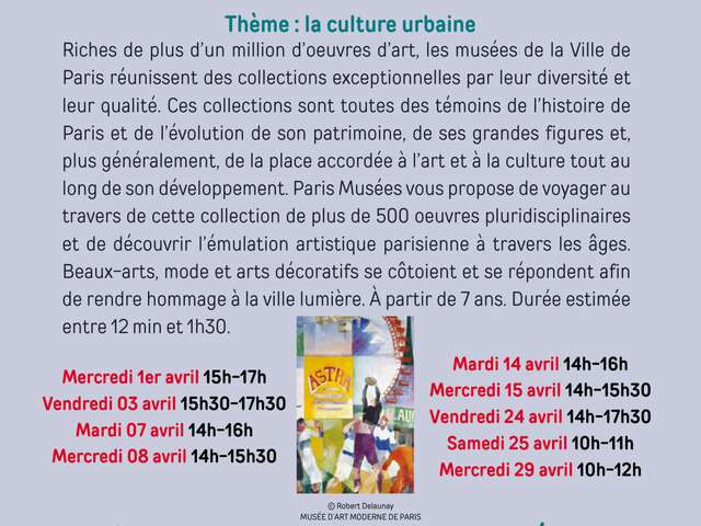 Visite libre collection Paris