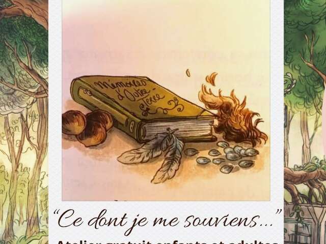 Atelier Livret de cuir et papier végétal à la Maison du Père Castor