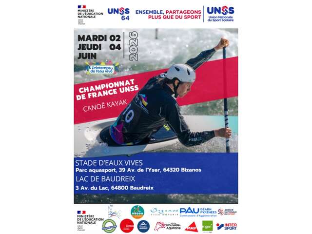 Championnat de France Canoë Kayak UNSS