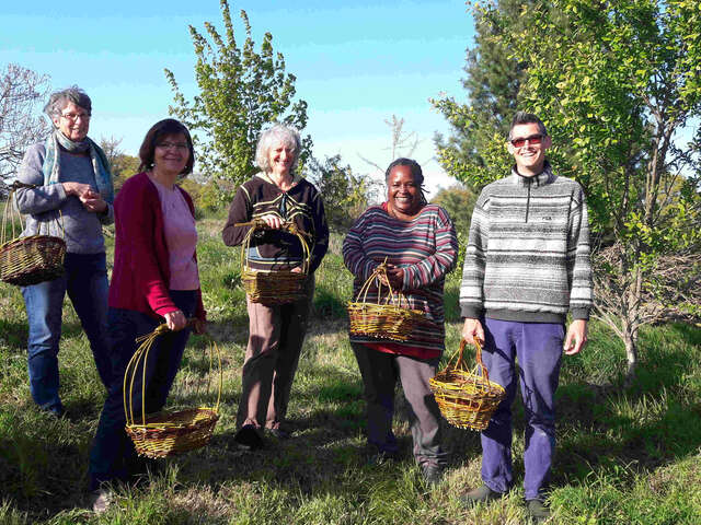 Stage panier en noisetier