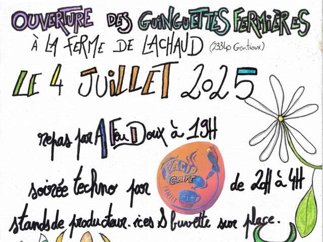 Les guinguettes fermières