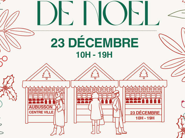 Marché de Noël - Aubusson