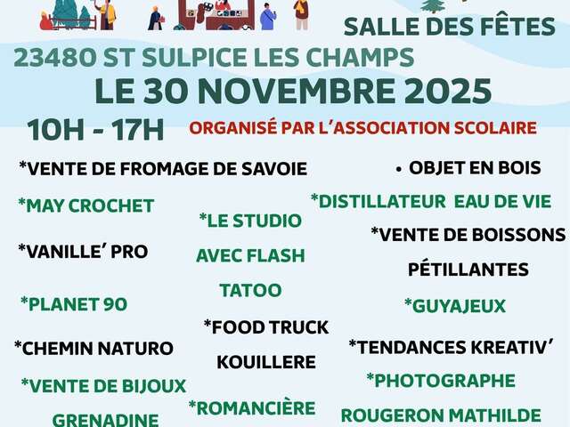 Marché de Noël - Saint-Sulpice-les-Champs