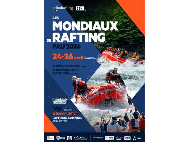 Mondiaux Rafting - Pau 2026