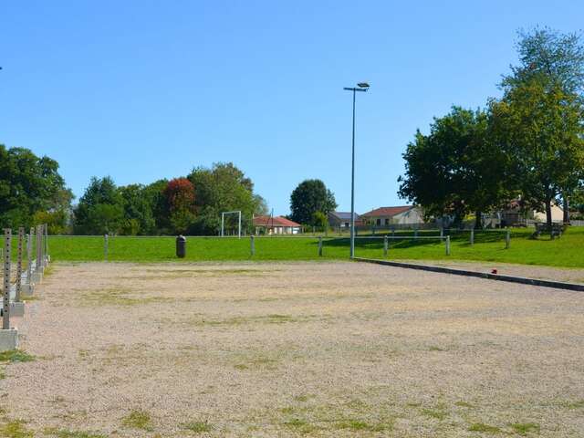 Terrain de pétanque