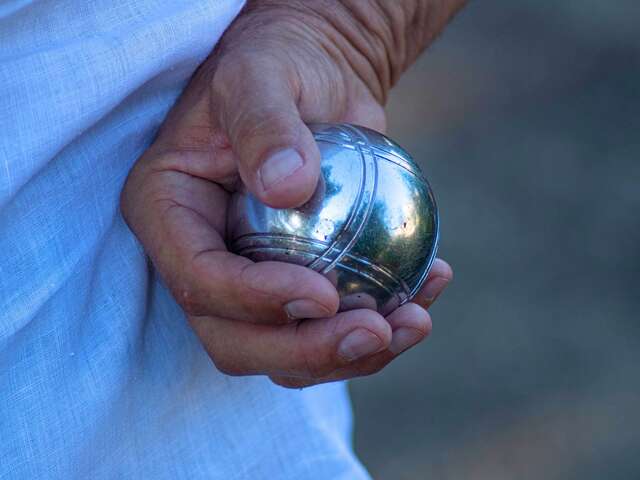 Terrain de pétanque