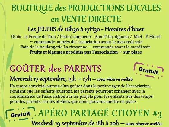 Pépi'Nonière : Boutique des productions locales