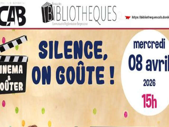 Silence on goûte